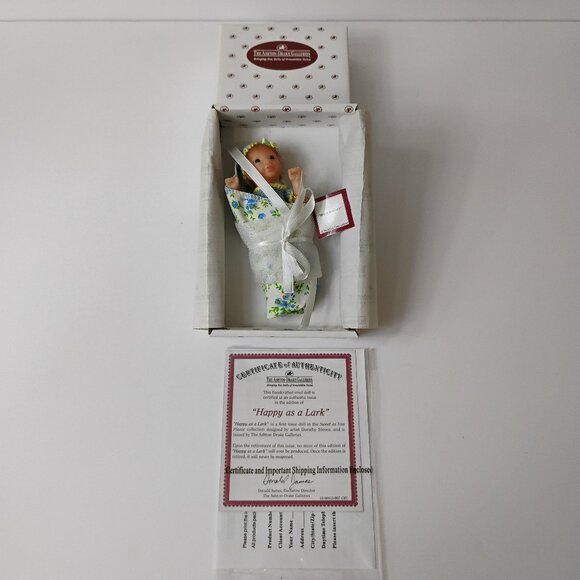 The Ashton-Drake Galleries Other - Ashton-Drake “Happy as a Lark” Mini Doll – Sweet As You Please Collection (2008)